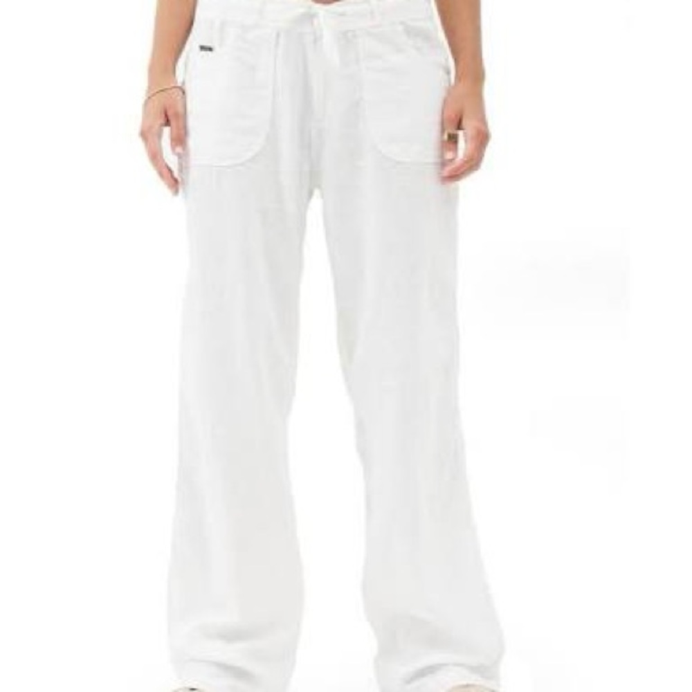 Urban Outfitters White Wide Leg Pants